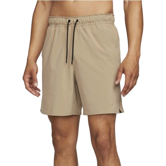 Nike Unlimited Dri-FIT 7" Unlined Versatile Shorts Men's XL Beige Running Gym - Picture 1 of 8